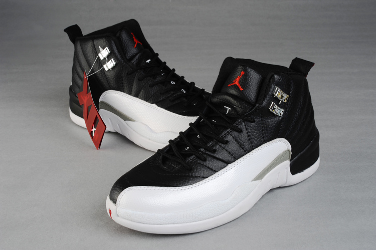 Air Jordan 12 Mens Shoes Aa Black/White Online